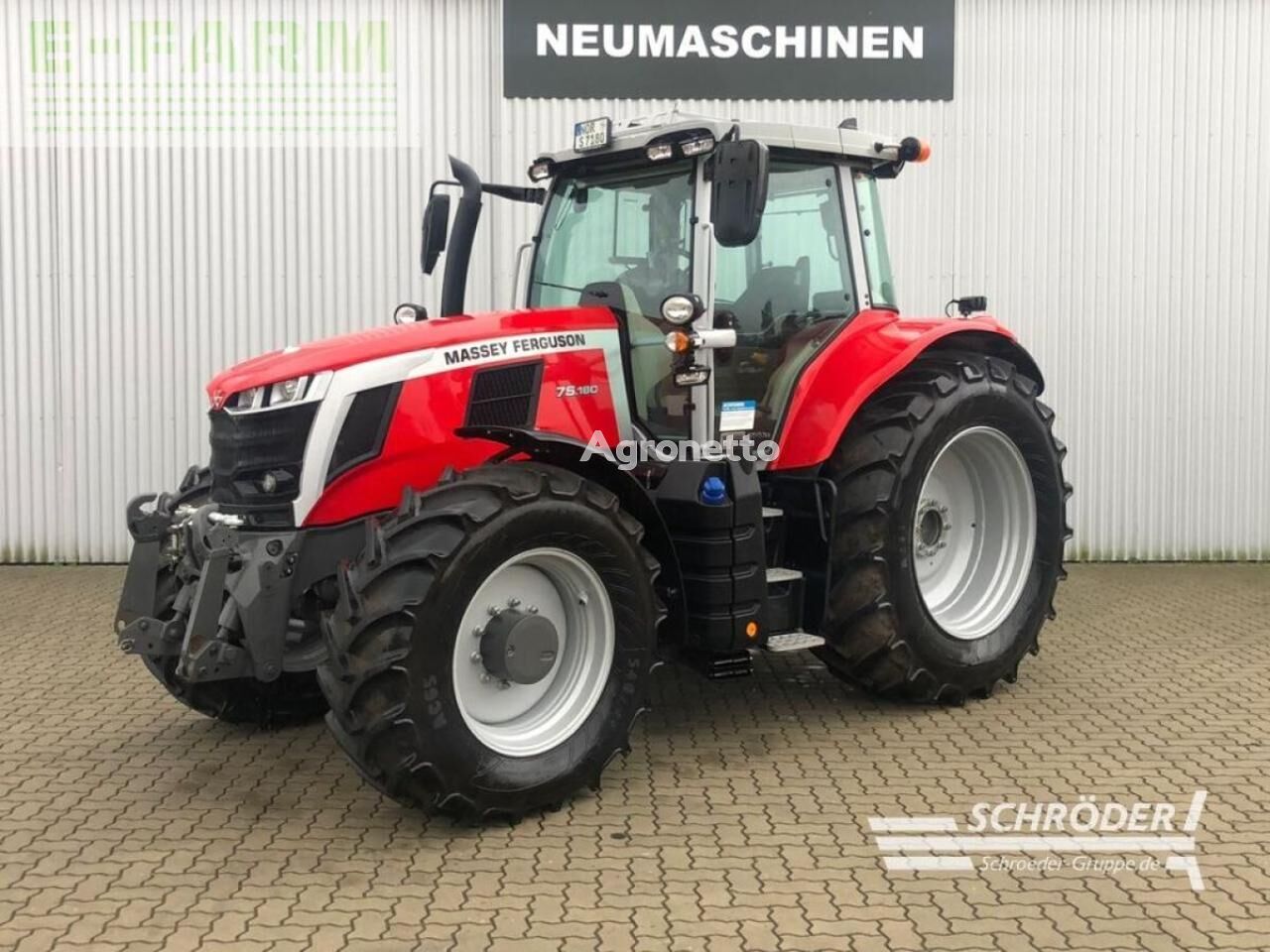 Massey Ferguson 7s.180 dyna-vt efficient Efficient tractor de ruedas