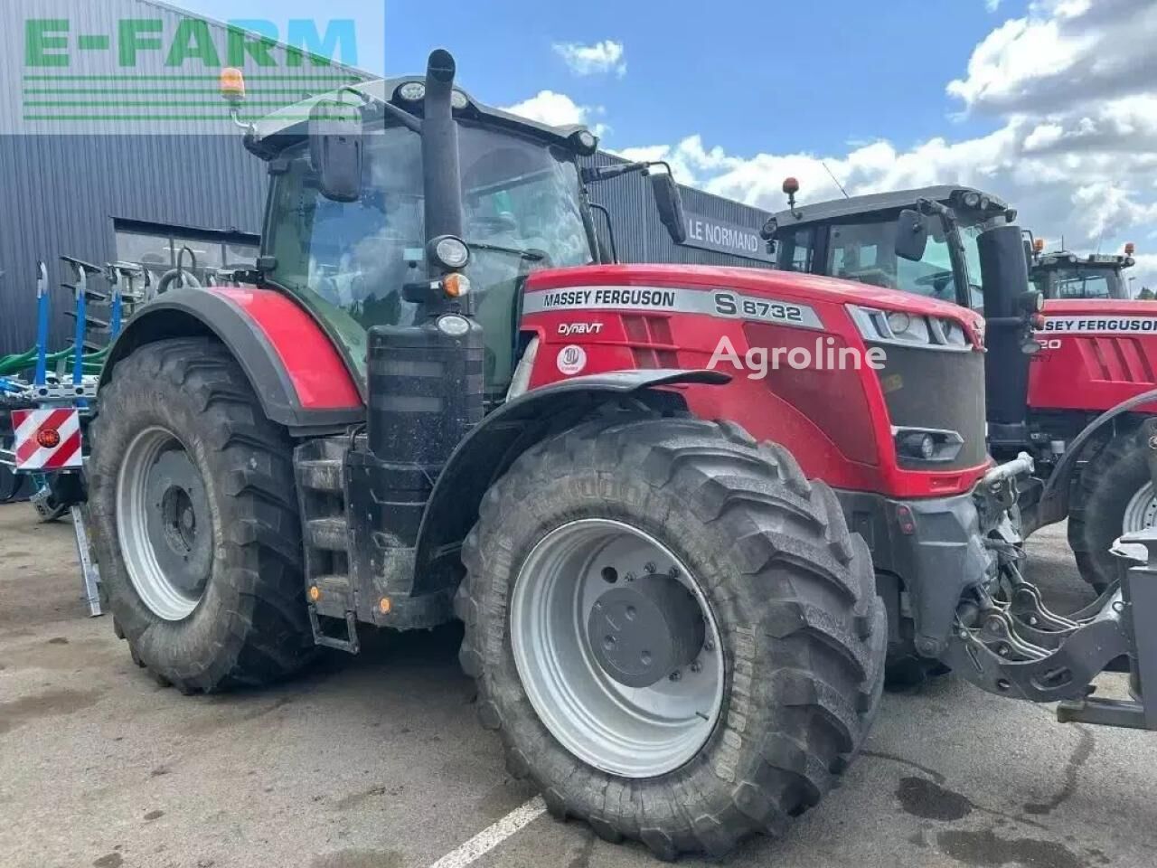 Tracteur à roues Massey Ferguson 8732s exclusive - Agroline