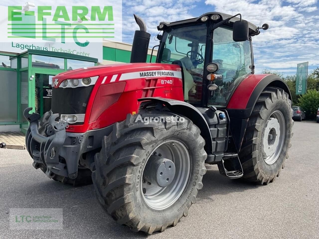 трактор колісний Massey Ferguson 8737 dyna vt