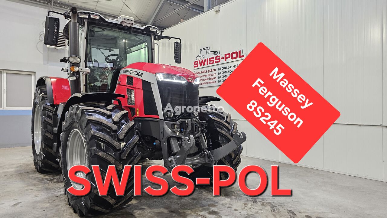 تراکتور چرخ دار Massey Ferguson 8S.145