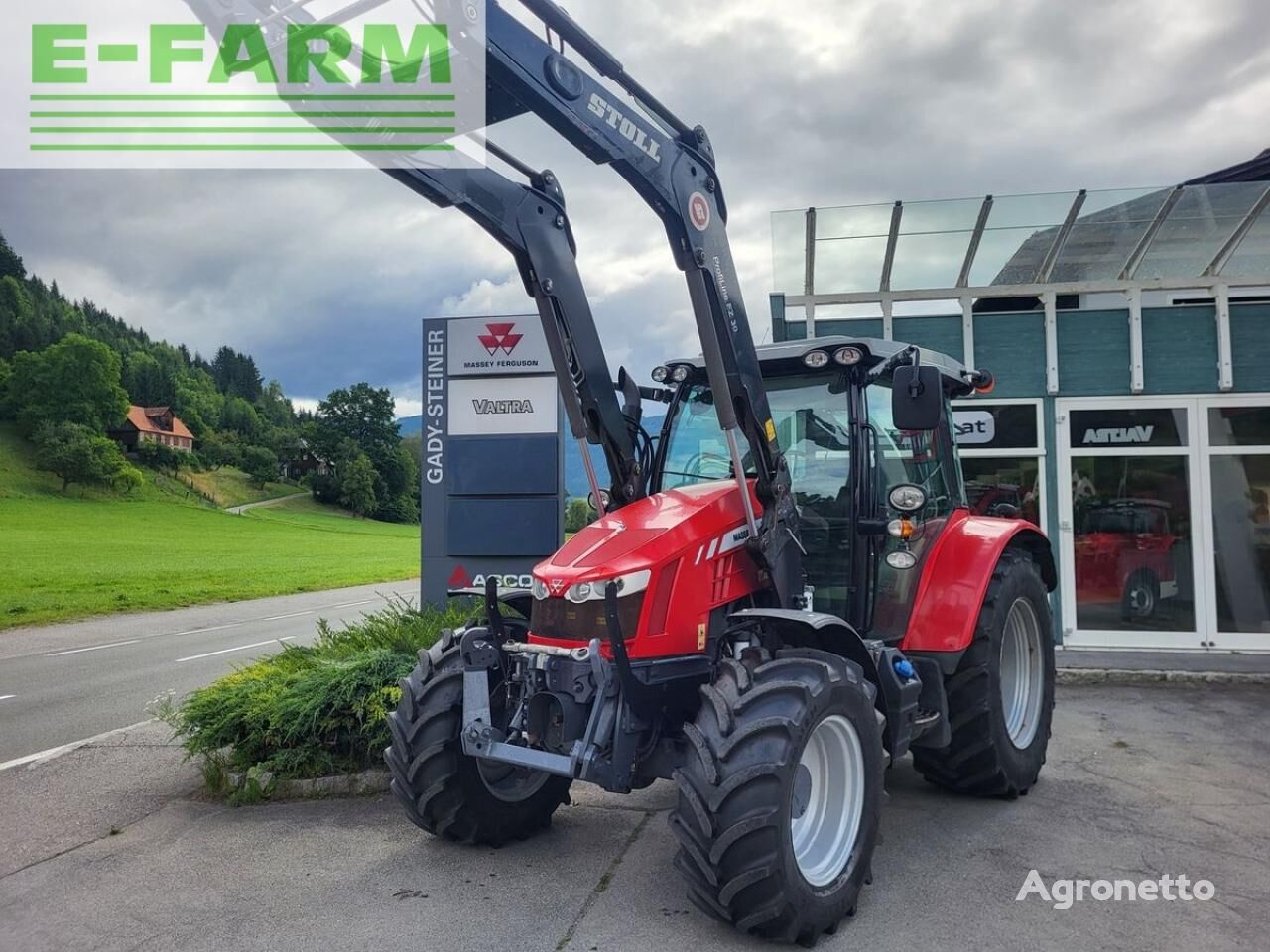 Massey Ferguson mf 5710 sl topline tractor de ruedas