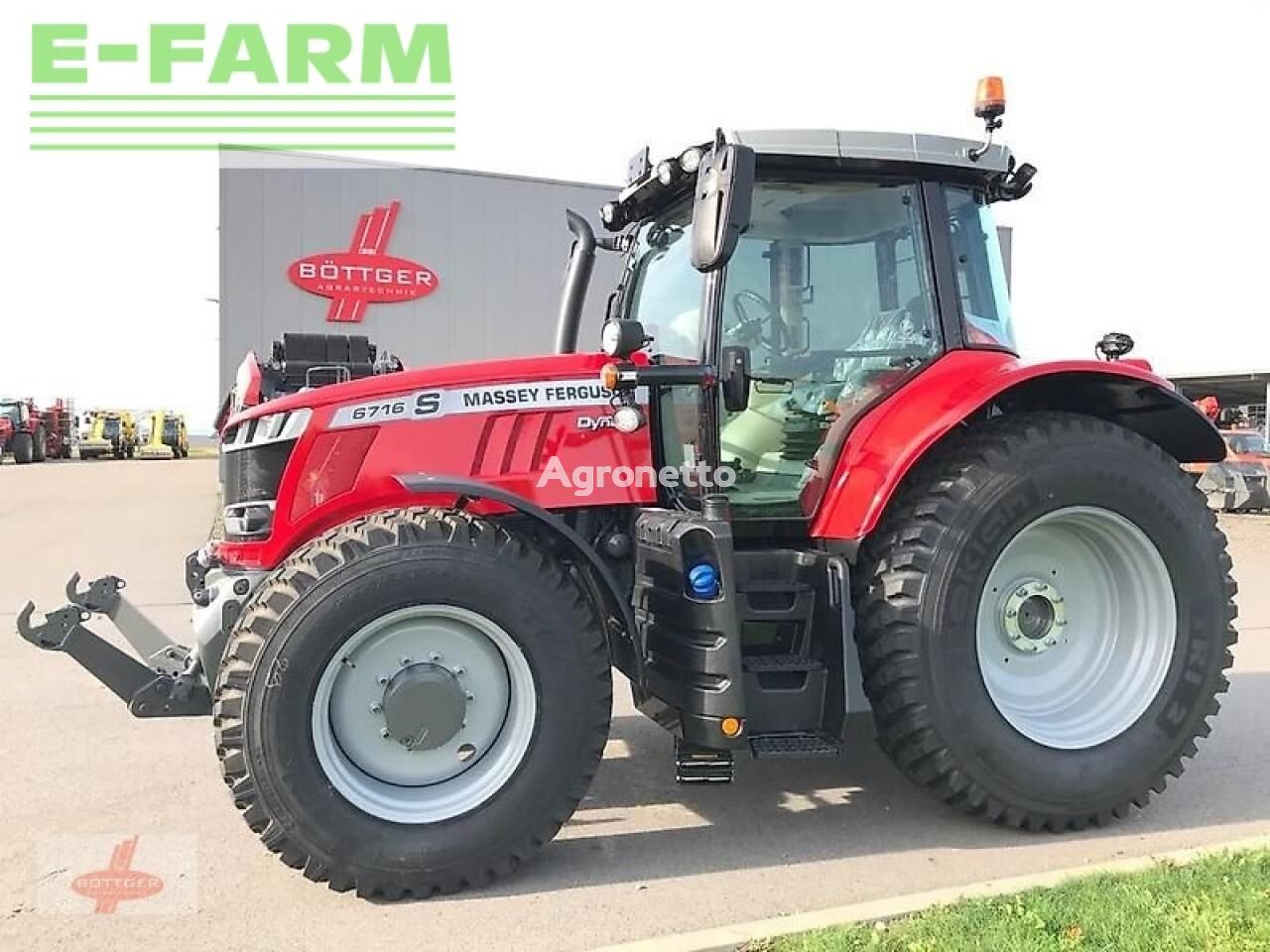 tracteur à roues Massey Ferguson mf 6716 s dyna-vt efficient Efficient