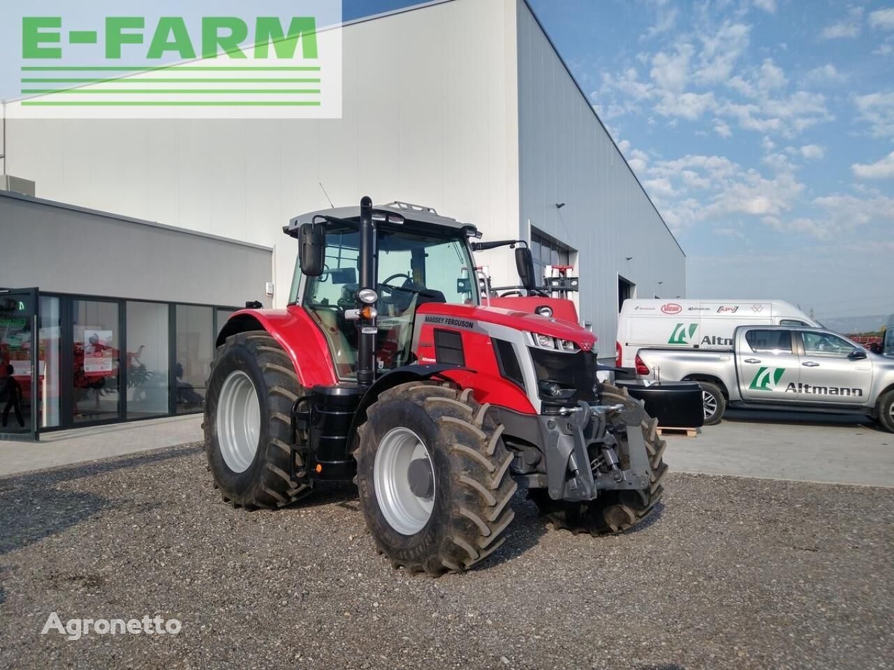 Massey Ferguson mf 6s.155 dyna-vt exclusive wheel tractor