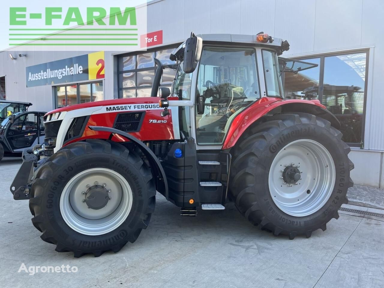 Massey Ferguson mf 7s.210 dyna-vt exclusive wheel tractor