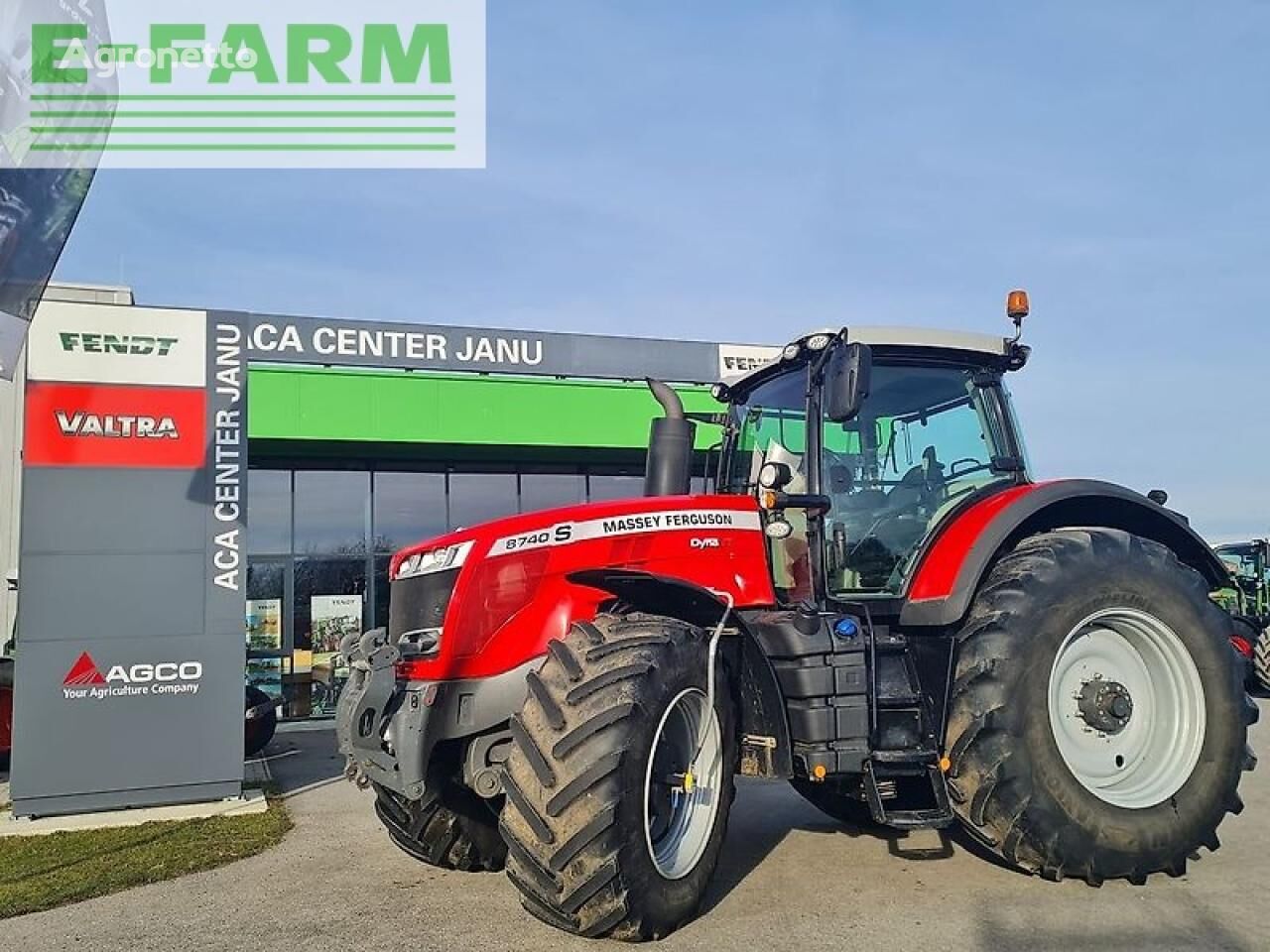 Massey Ferguson mf 8740 s efficient tractor de ruedas