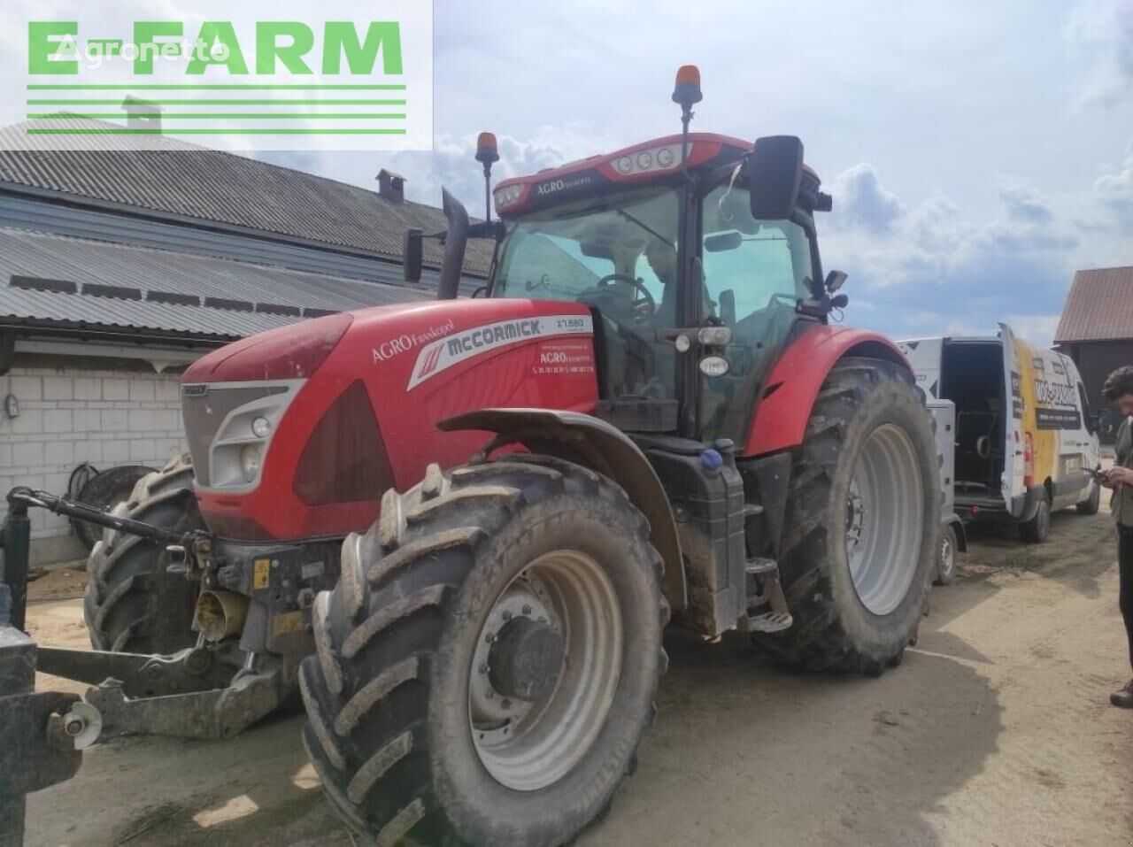 جرار بعجلات McCormick x7-680 premium