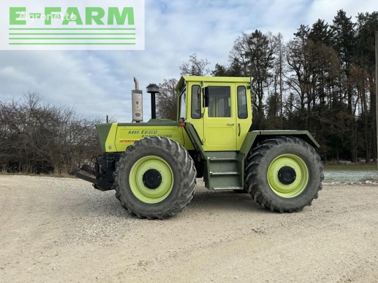 Mercedes-Benz mb trac 1300 turbo intercooler wielen trekker