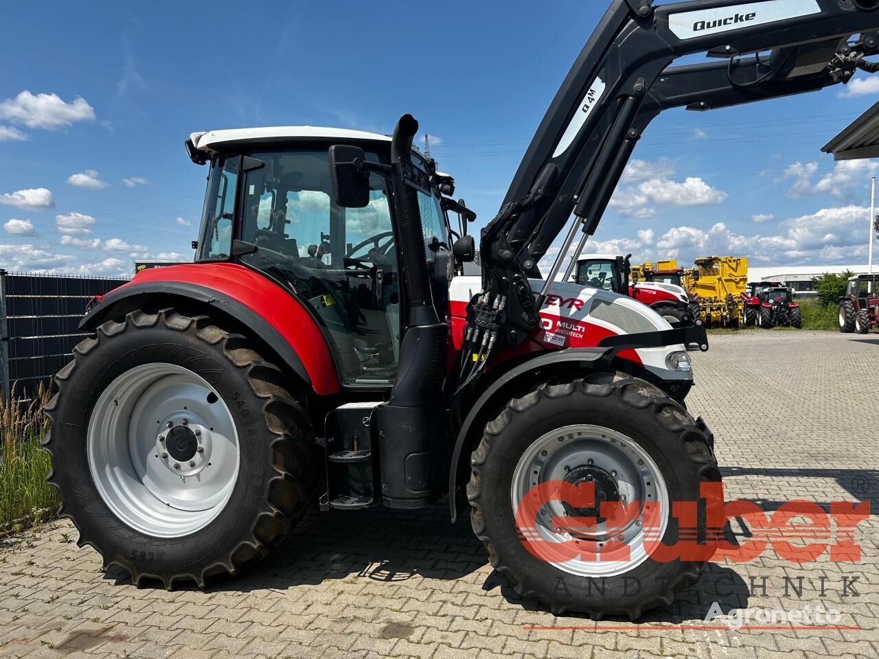 Multi 4110 tractor de ruedas