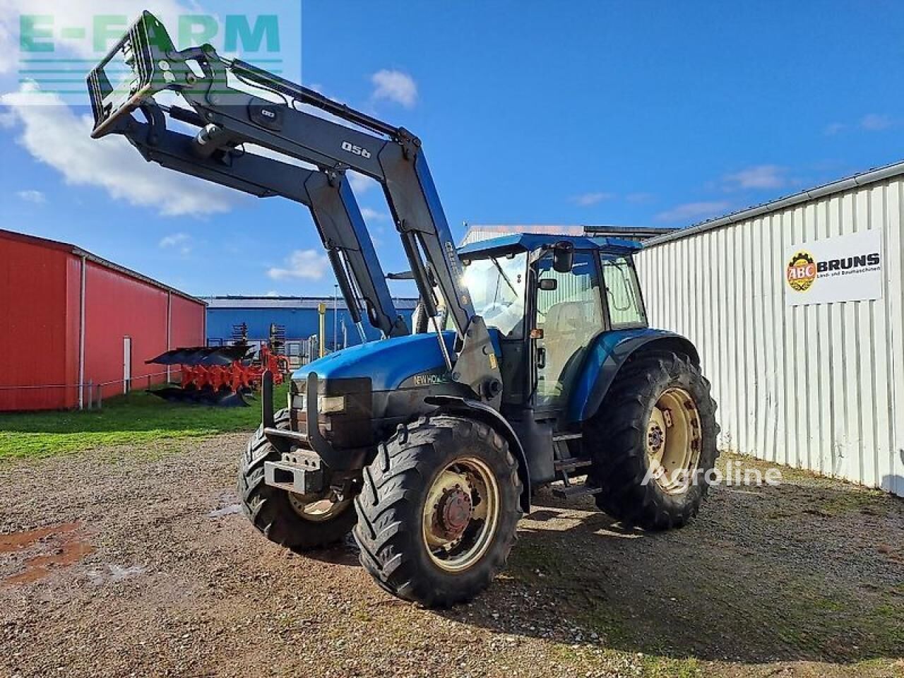 Tracteur à roues New Holland 8160 - Agroline