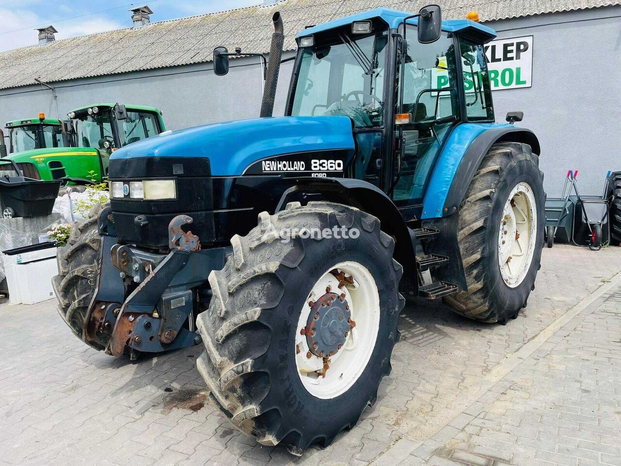 trator de rodas New Holland 8360! NOWE OPONY! ZOBACZ! TANIO nie TM140,135,120