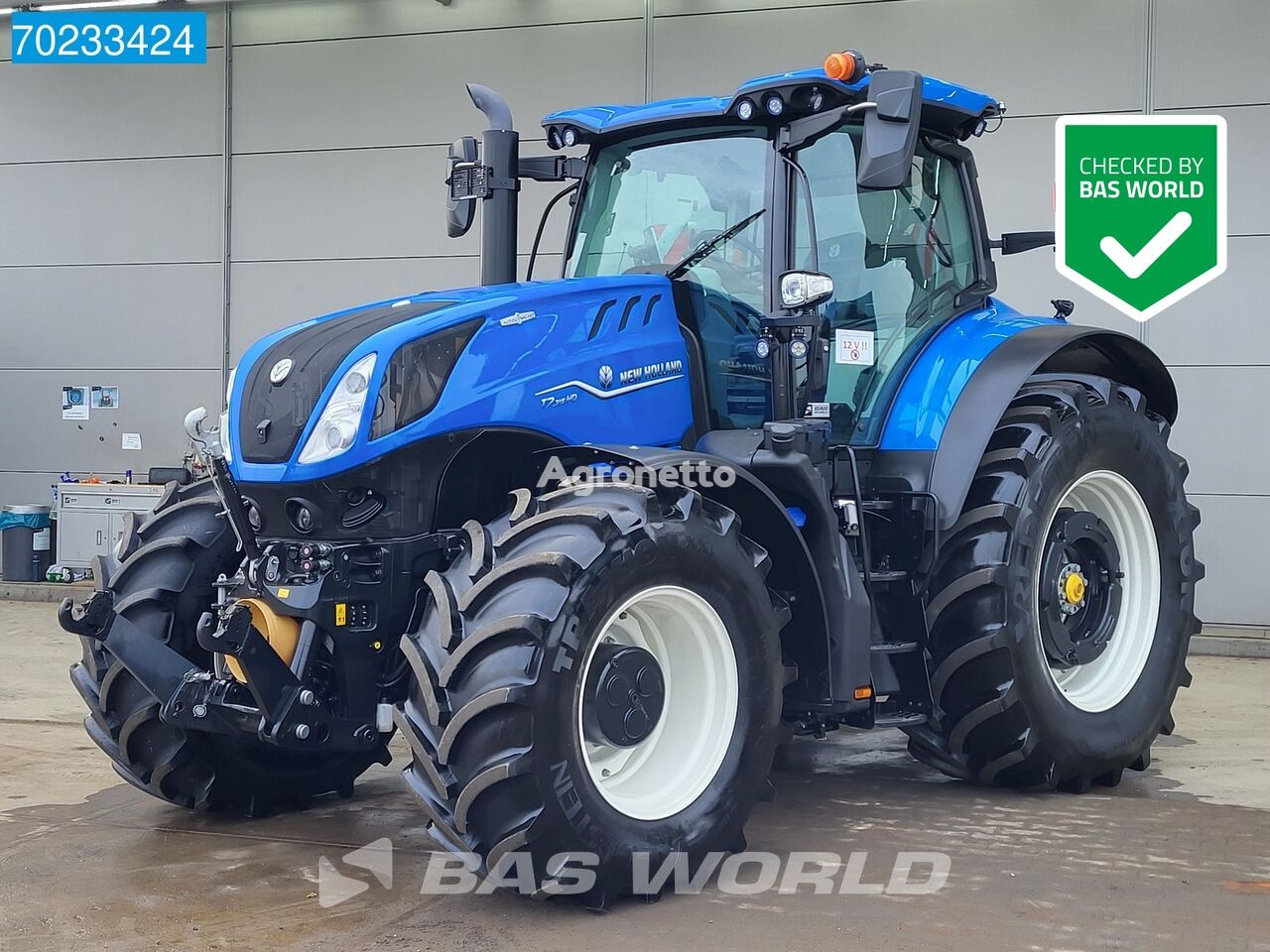 New Holland T7.315HD NEW GEN 4X4 GPS RTK - FH - PTO - GERMAN wielen trekker