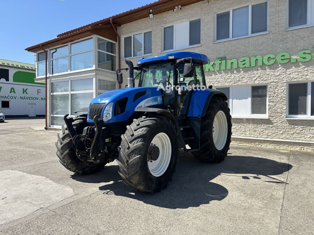 New Holland T7550 VIN 842 wheel tractor for sale | Agronetto GB New Holland T7550 VIN 842 wheel tractor - Agronetto
