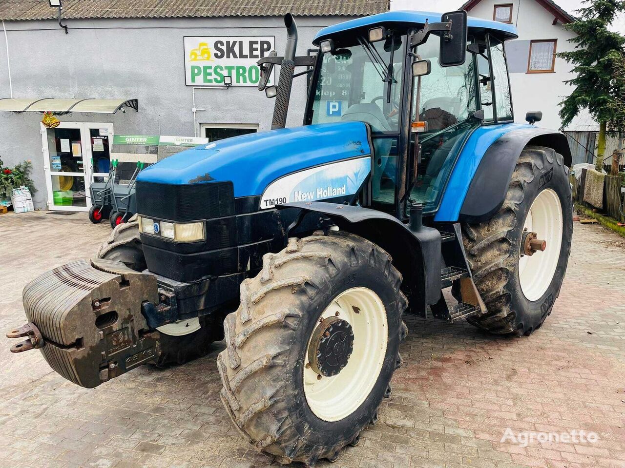 New Holland TM 190 tractor de ruedas