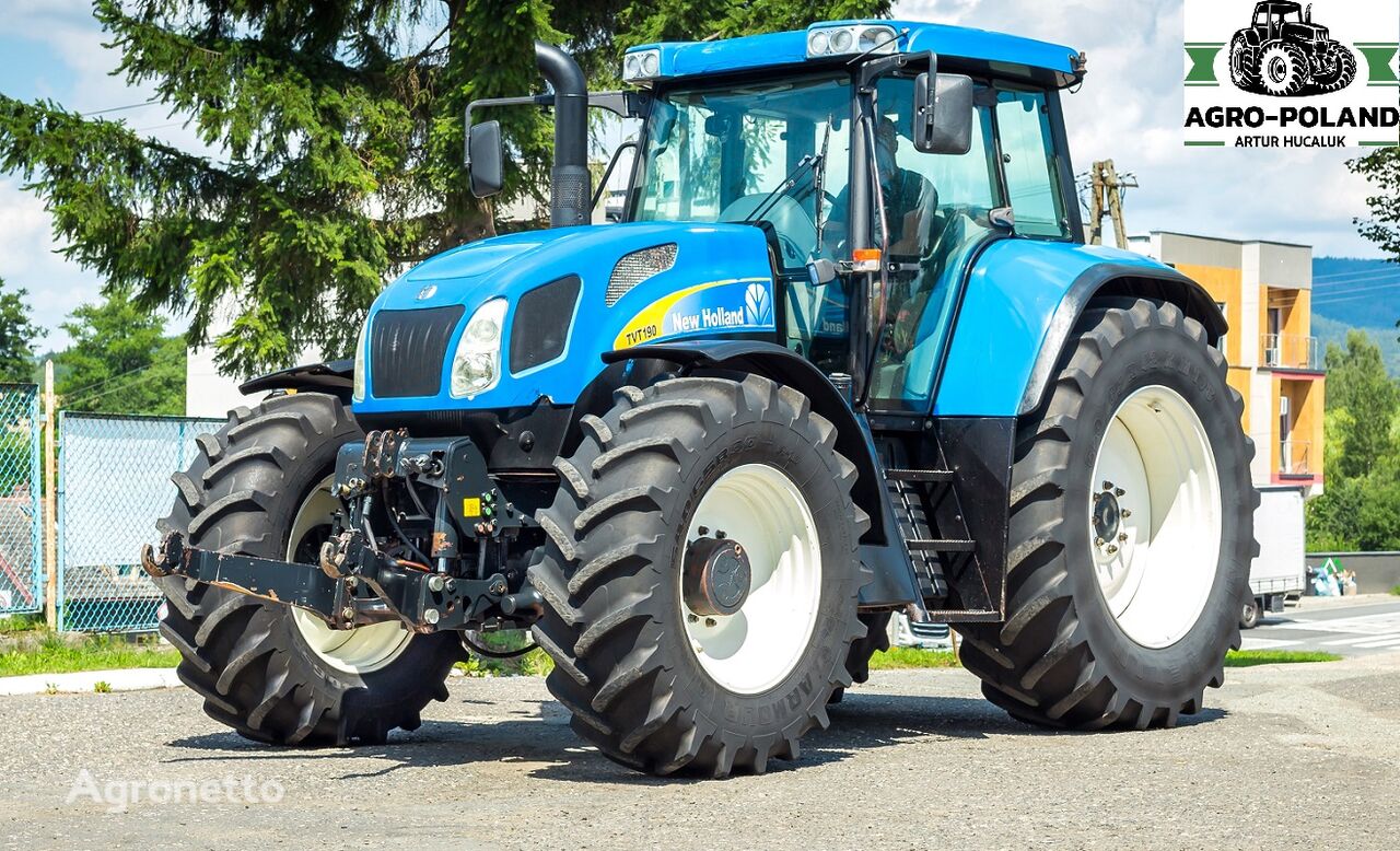 New Holland TVT 190 - 8986 h - 2007 ROK wheel tractor