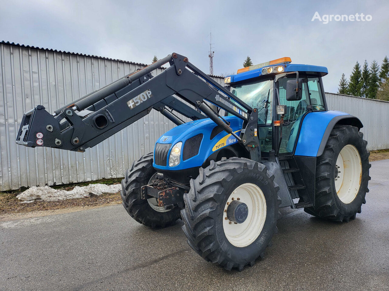 трактор колесный New Holland TVT170 50km/t