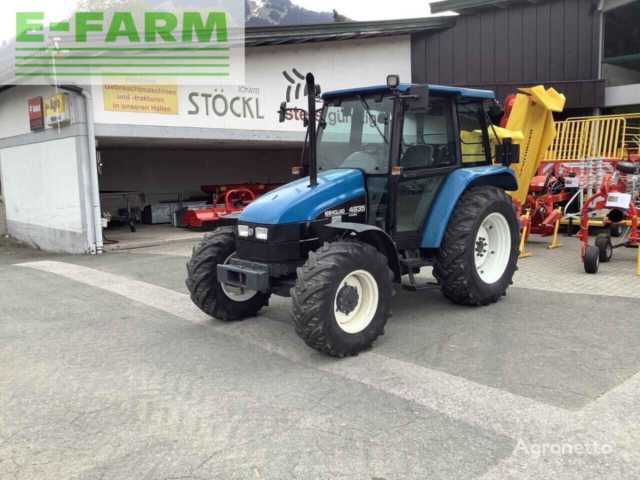 휠 트랙터 New Holland l 65 dt / 4835 de luxe