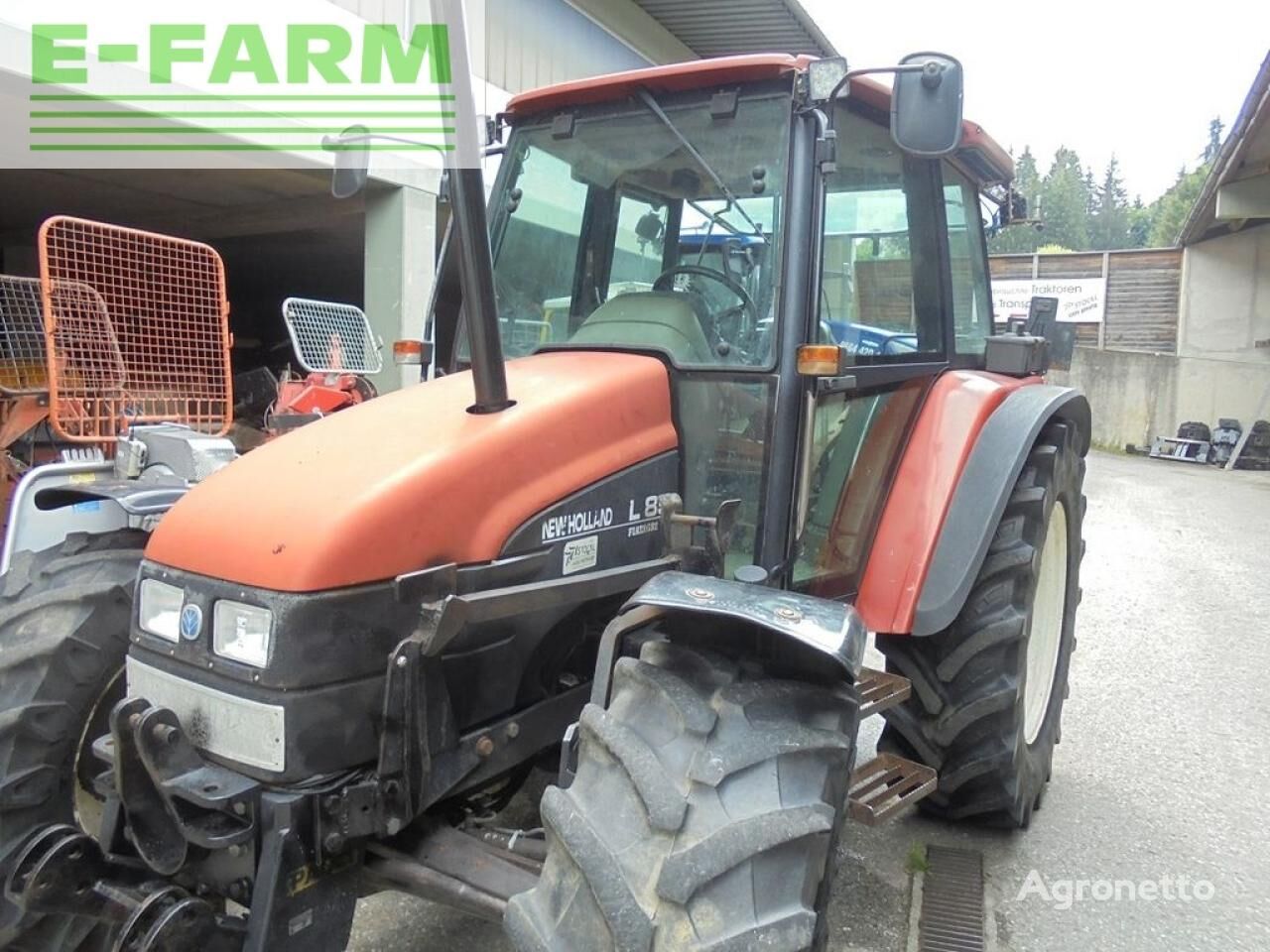 휠 트랙터 New Holland l 85 dt / 6635 de luxe