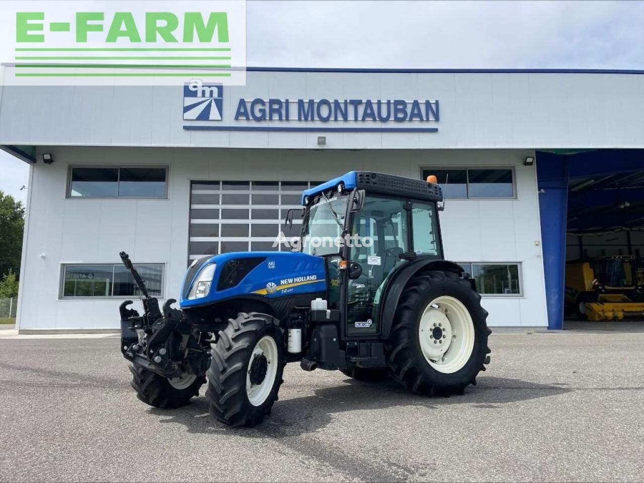 New Holland t 4.100 f Radtraktor