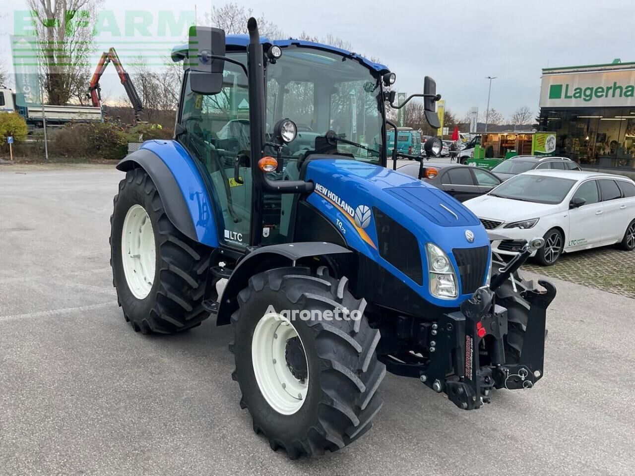 New Holland t 4.75 tekerlekli traktör