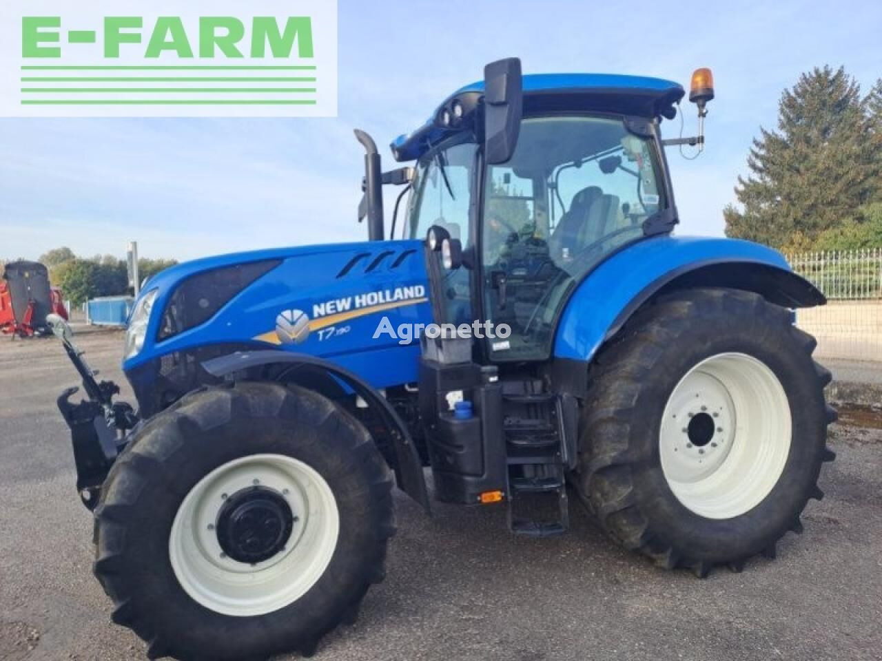 New Holland t 7 190 rc tractor de ruedas