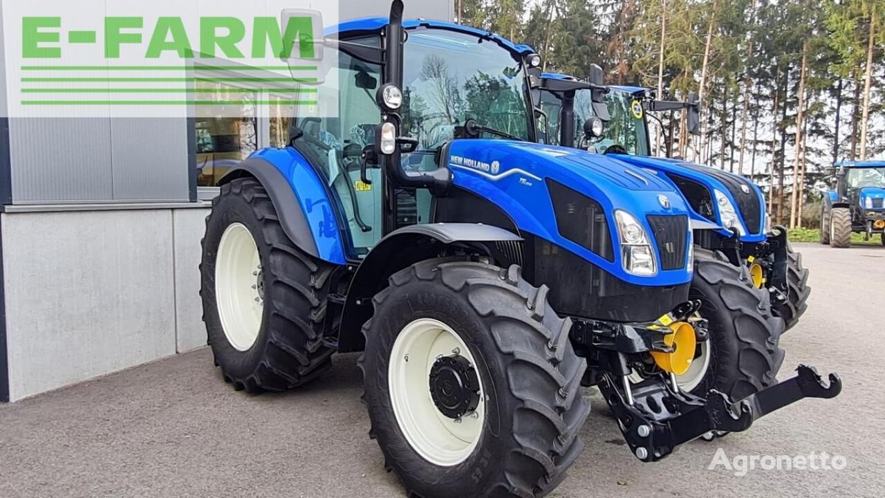 tracteur à roues New Holland t5.100 dual command