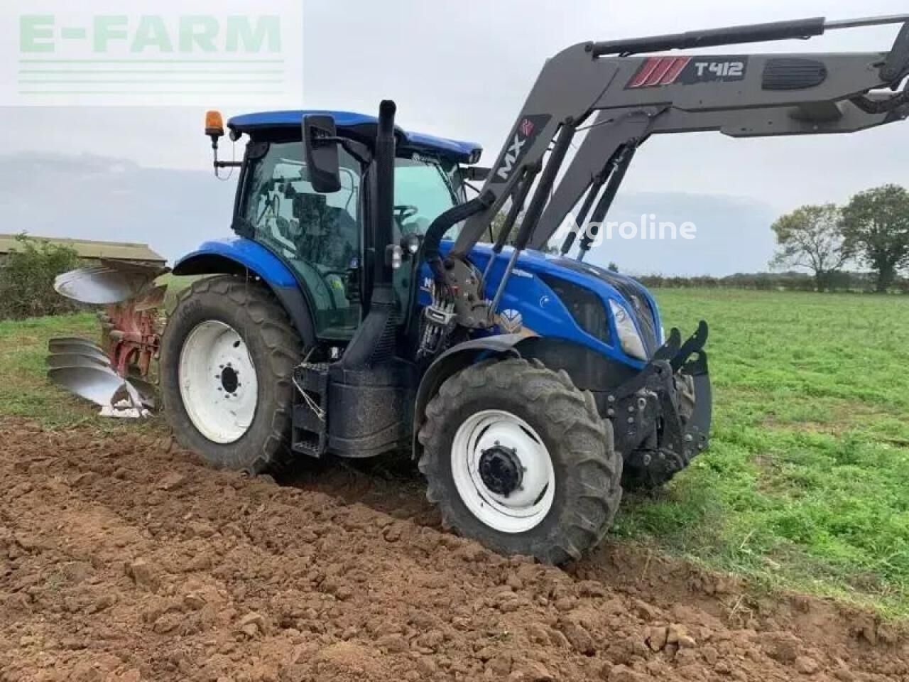 New Holland t6-155ac wheel tractor - Agroline