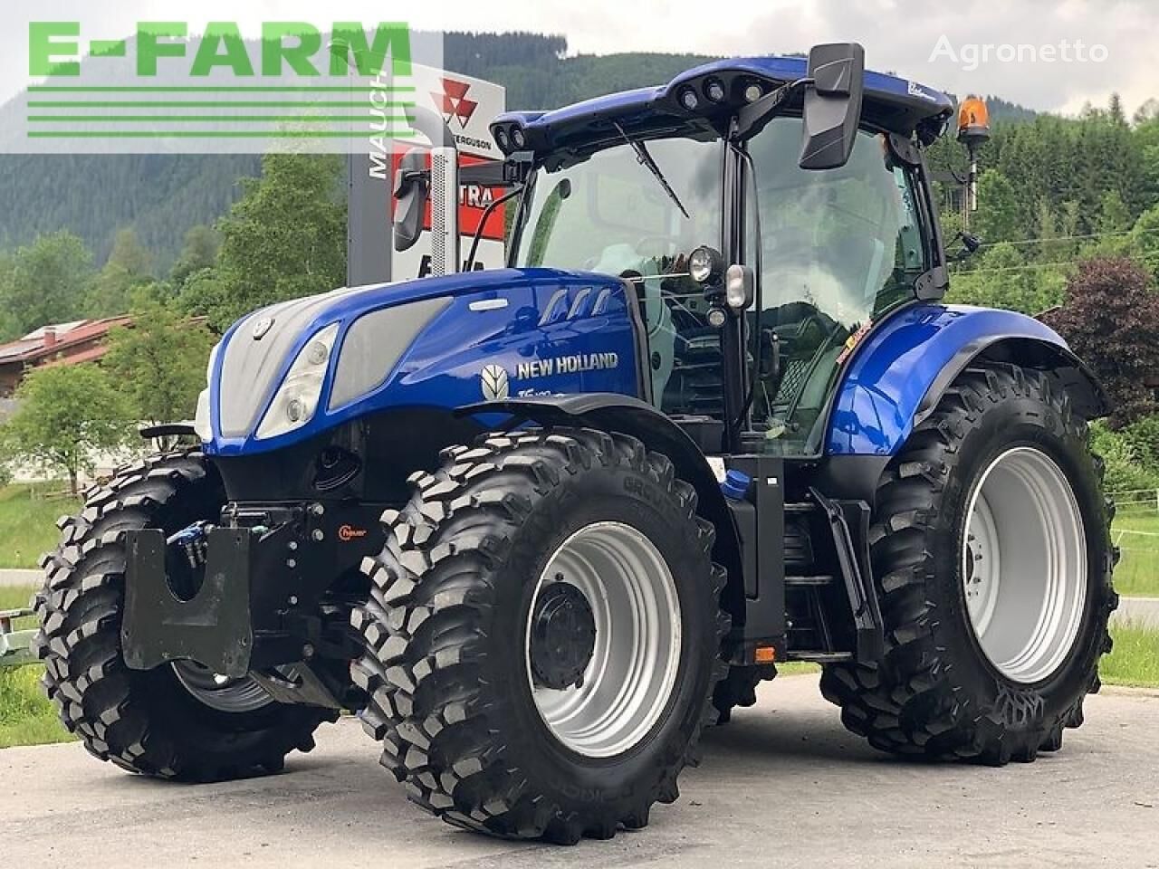 tracteur à roues New Holland t6.180 dc