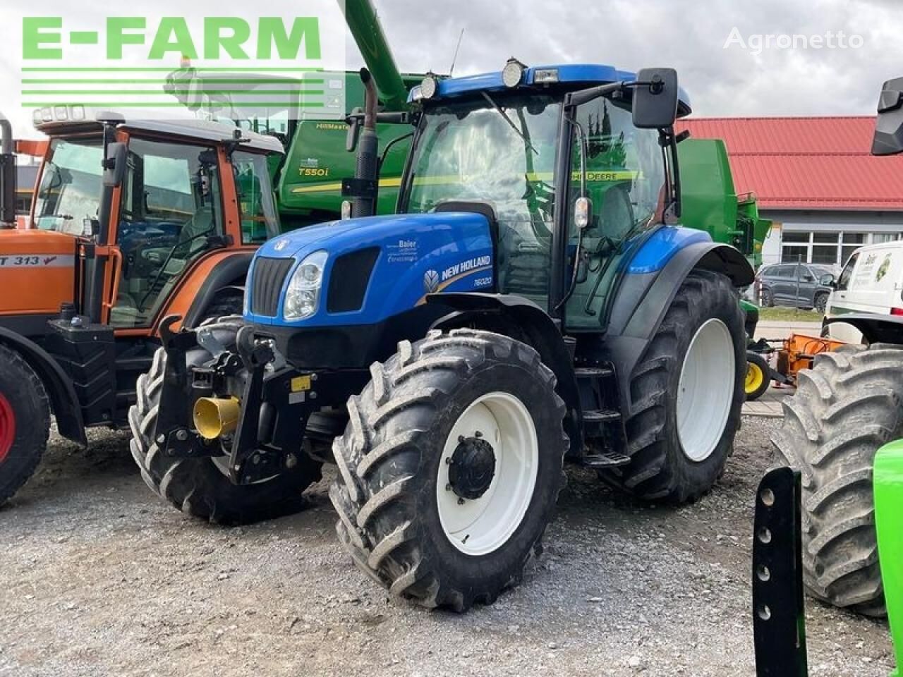 New Holland t6020 hjul traktor