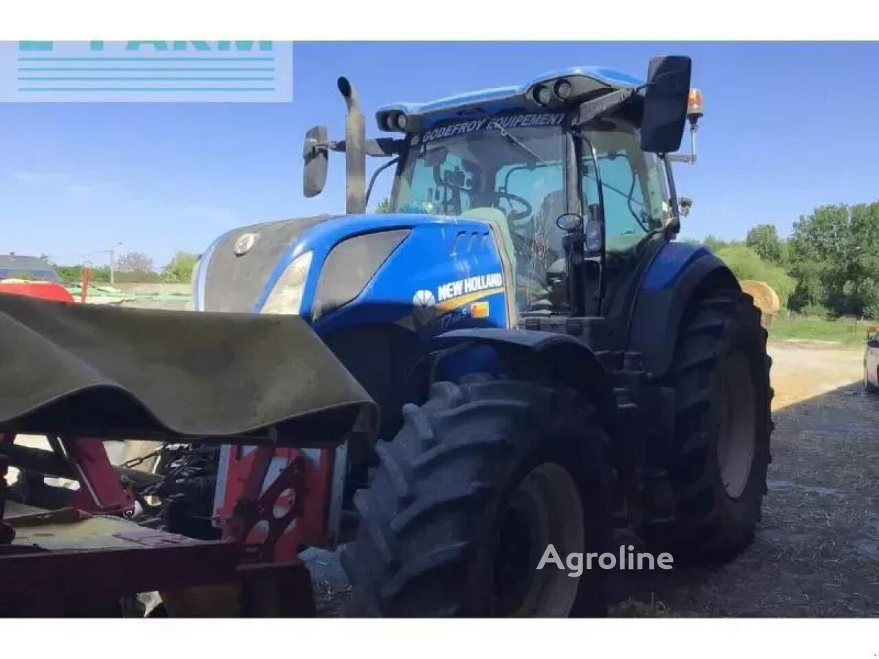 Трактор колесный New Holland t7.165 s S - Agroline