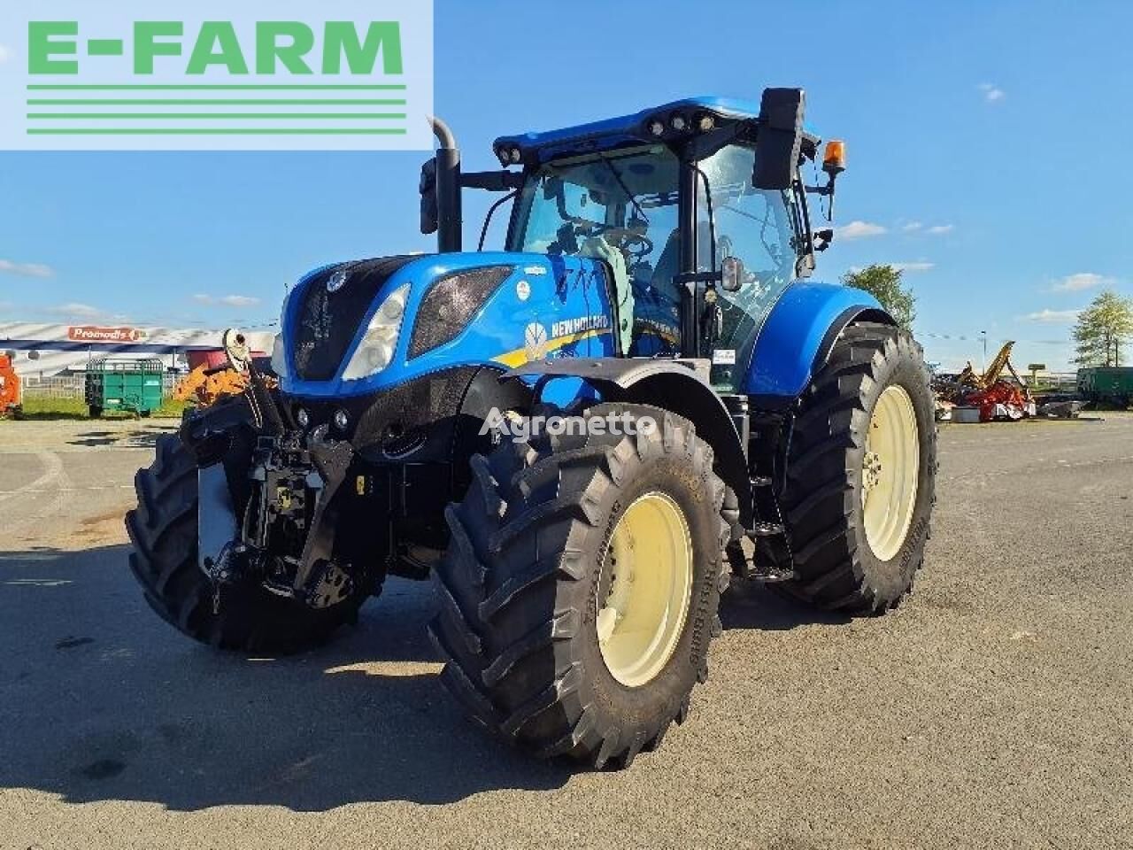 New Holland t7-245ac wheel tractor