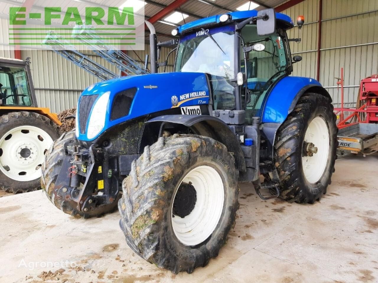 tracteur à roues New Holland t7.250 ac