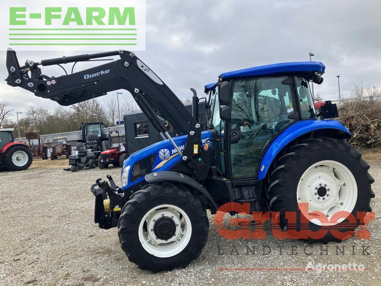 جرار بعجلات New Holland td5.85cab 4wd my18