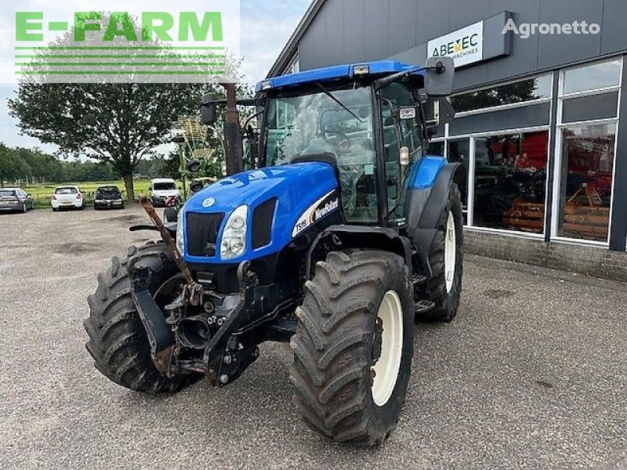 New Holland ts115a plus Plus wheel tractor