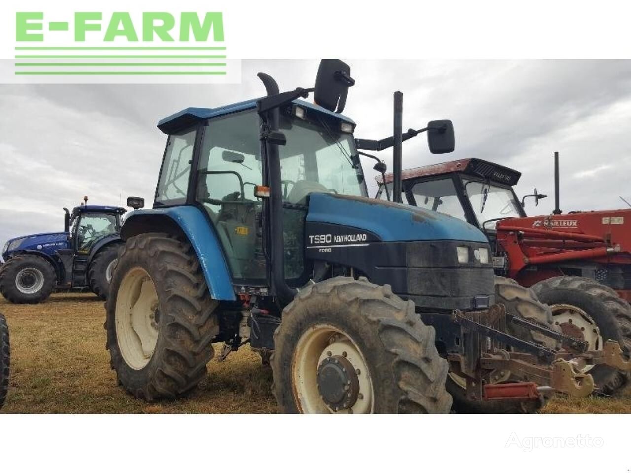 трактор колесный New Holland ts90