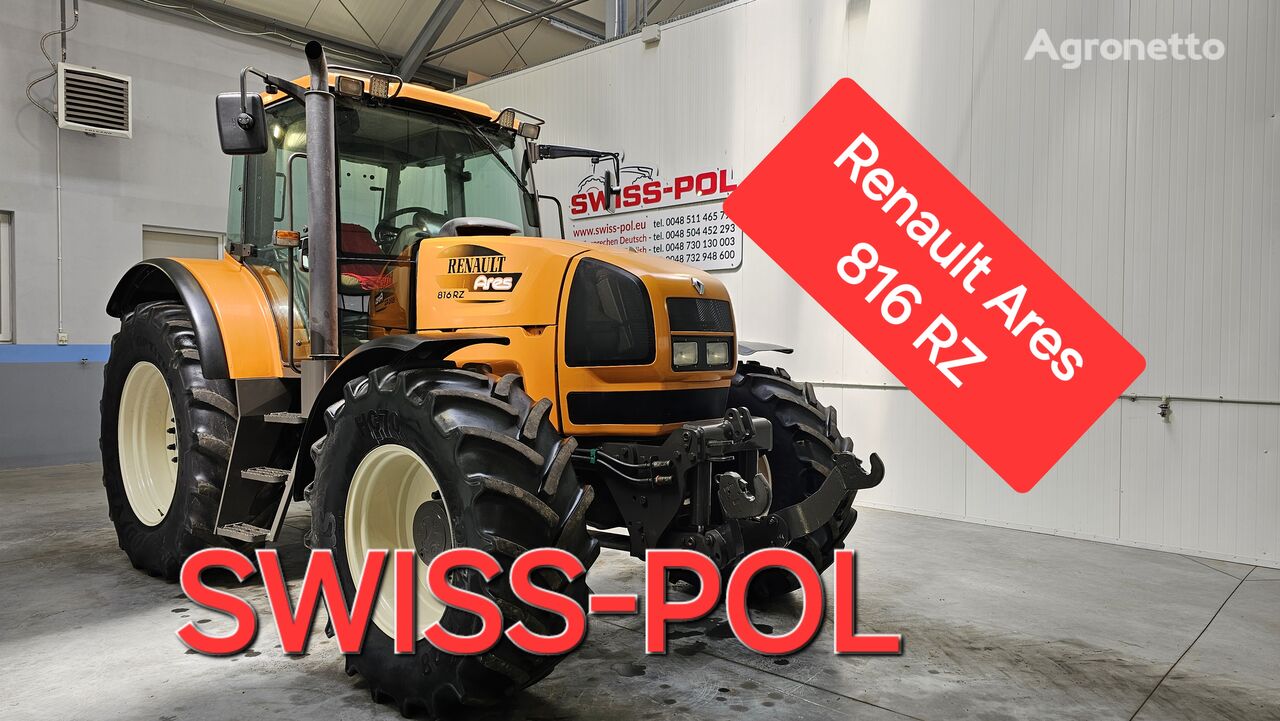 Renault Ares 816 RZ wheel tractor