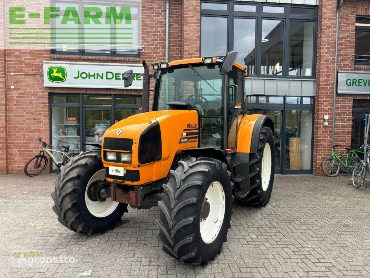 Renault ares 620 tractor de ruedas