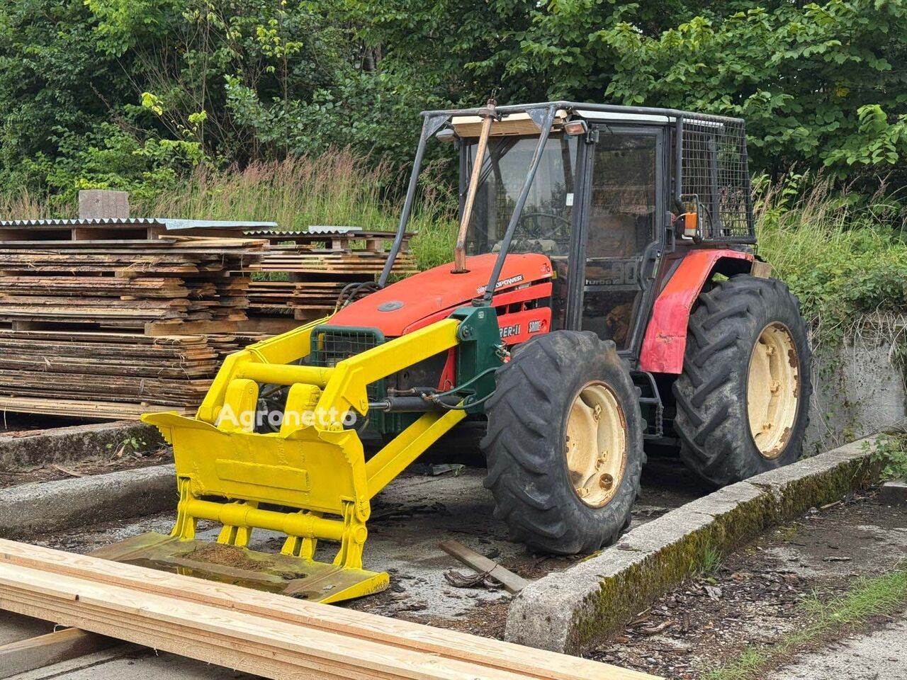 Acheter tracteur à roues SAME EXPLORER II 90 DT avec un défaut | Agronetto CG Tracteur à roues SAME EXPLORER II 90 DT - Agronetto