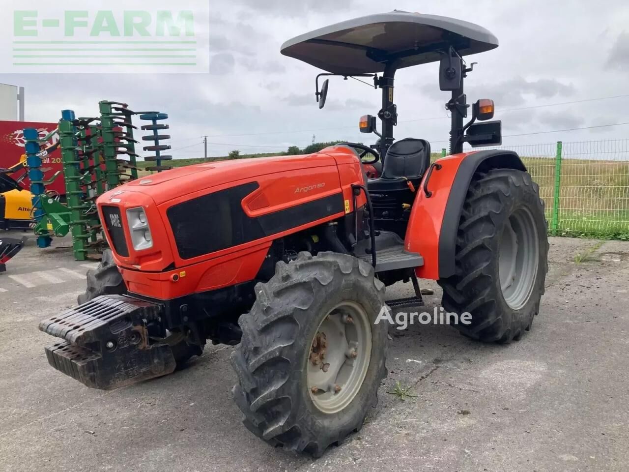 Tracteur à roues SAME argon 80 - Agroline