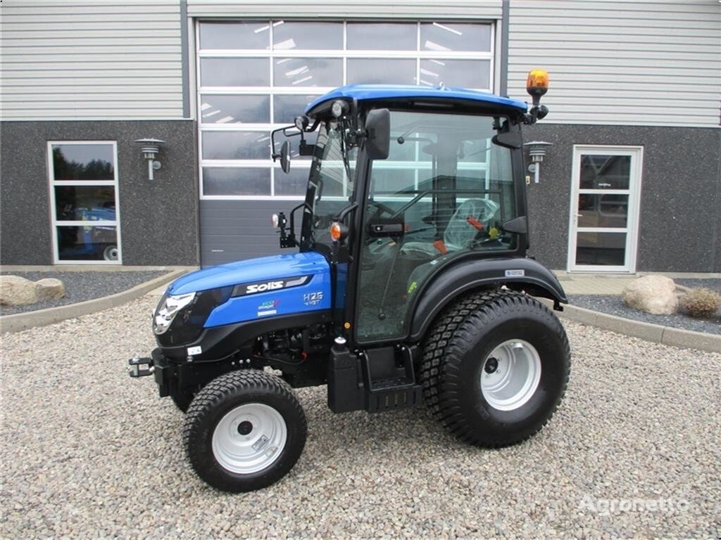 new Solis 26 HST med kabine og turf hjul wheel tractor