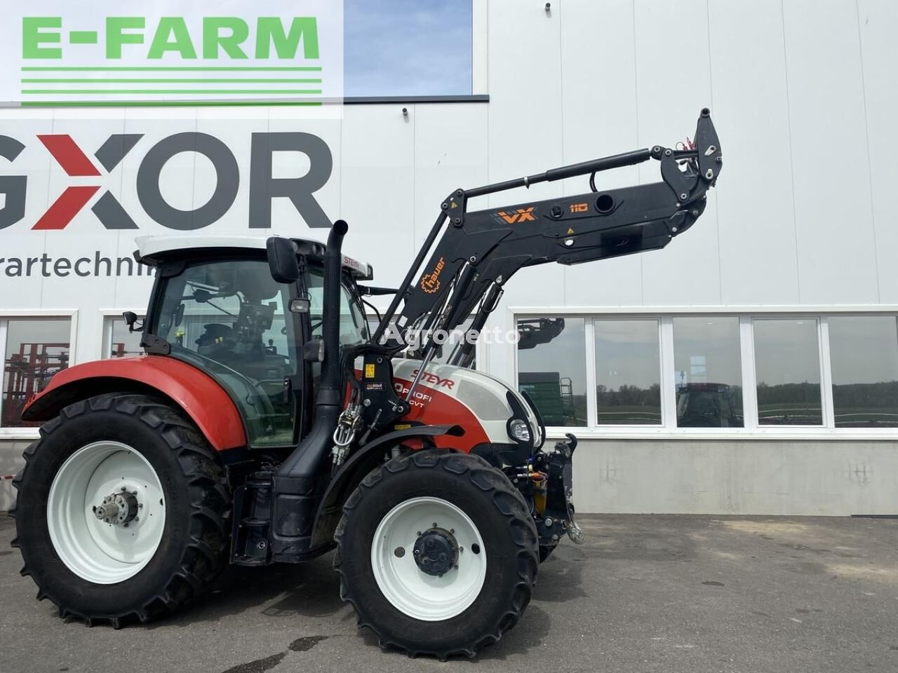 tracteur à roues Steyr 4130 profi cvt komfort