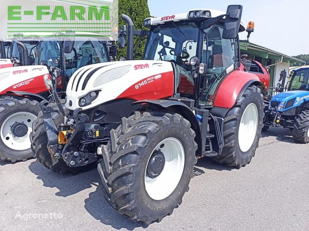 trator de rodas Steyr 6145 profi