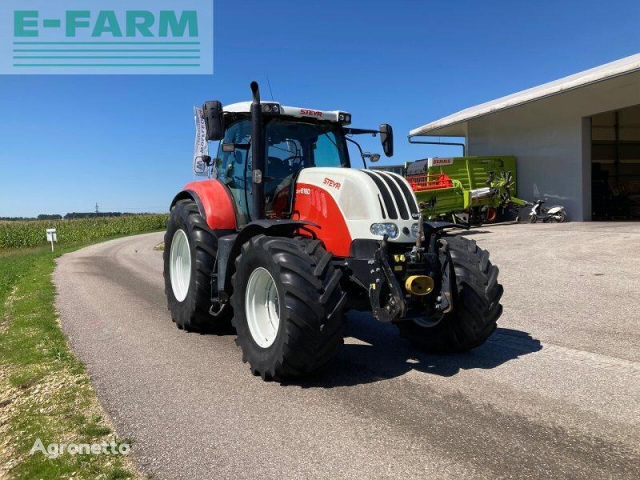 Steyr 6160 cvt wheel tractor