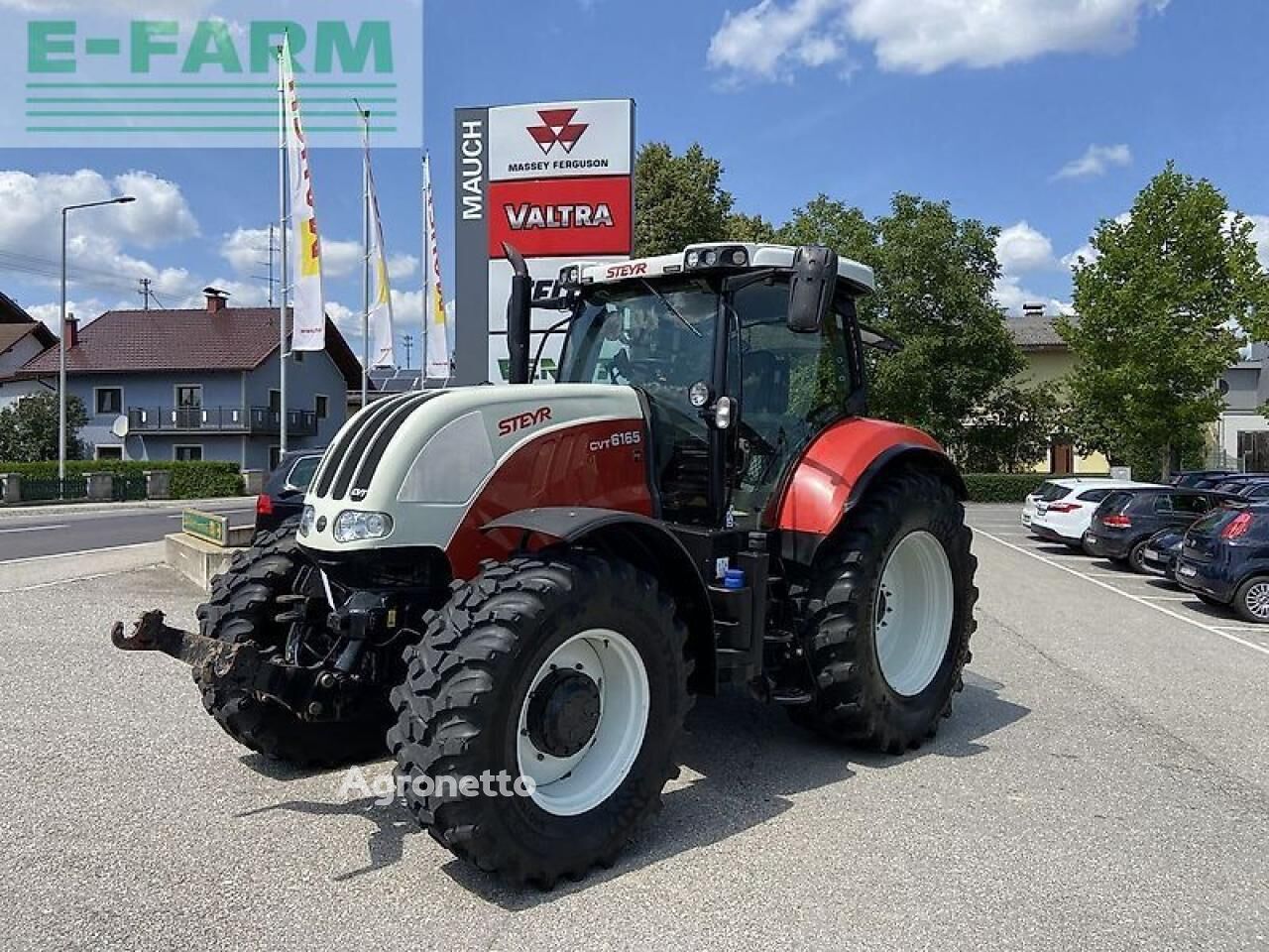 Steyr 6165 cvt hi-escr profi wheel tractor