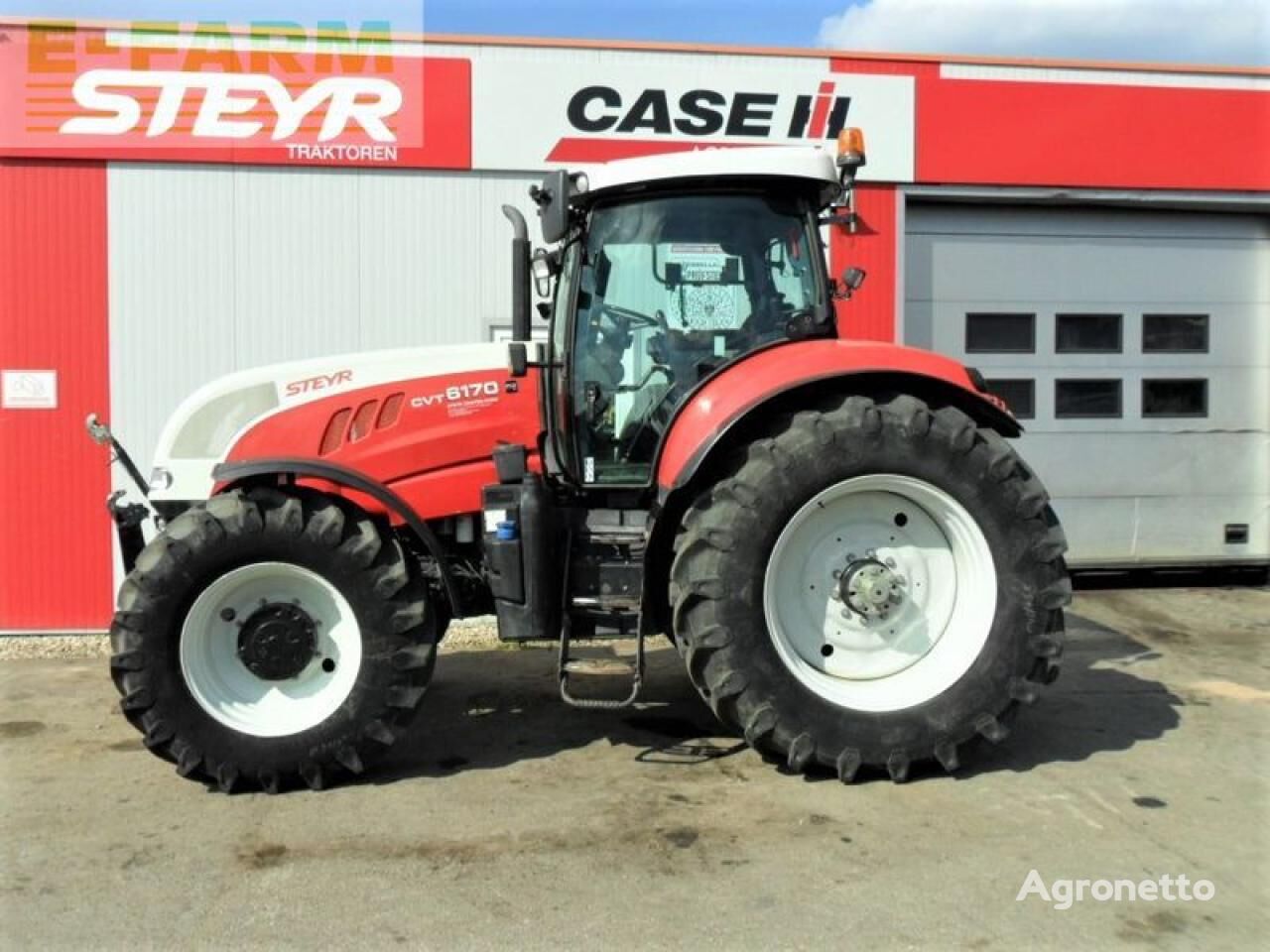 Steyr 6170 cvt komfort wielen trekker