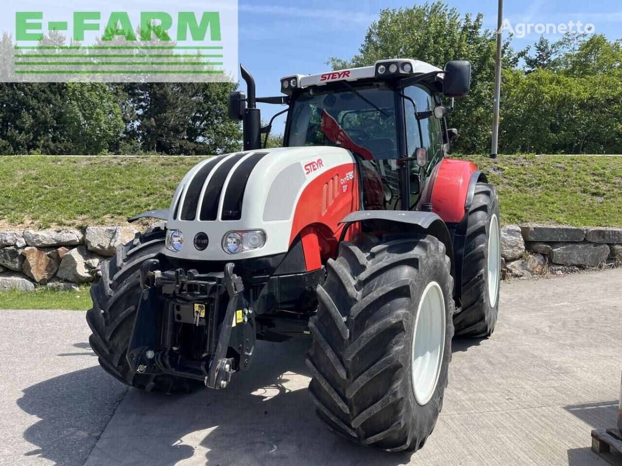 traktor roda Steyr 6180 cvt