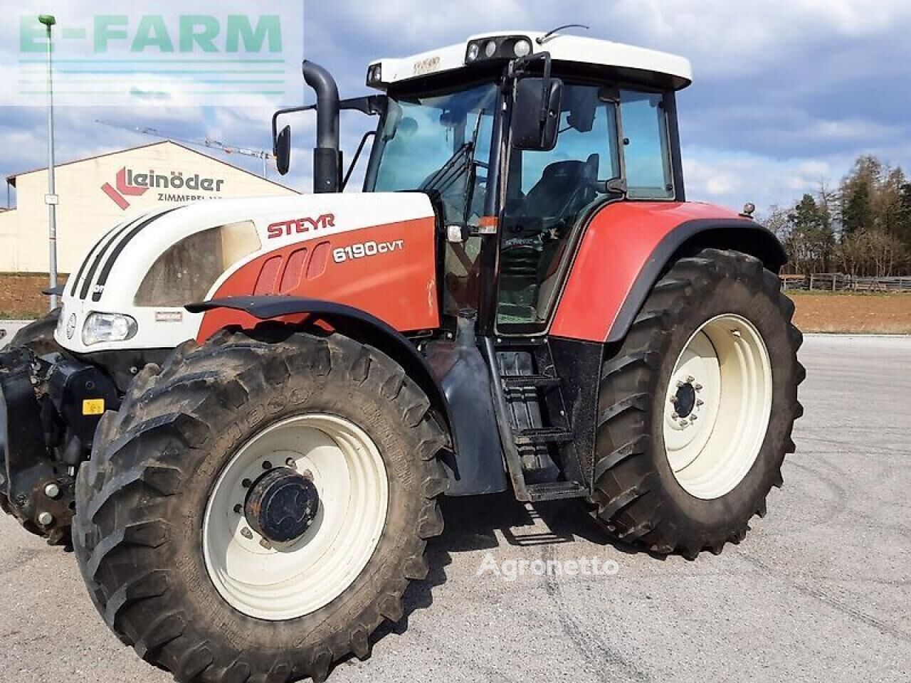 Τροχοφόρου τρακτέρ Steyr 6190cvt προς πώληση | Agronetto GR Τροχοφόρο τρακτέρ Steyr 6190cvt - Agronetto
