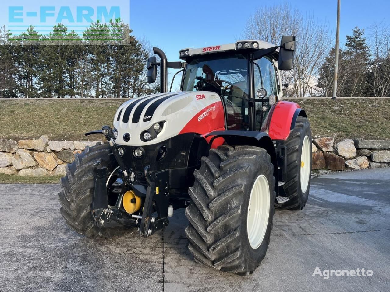 Steyr 6200 absolut cvt CVT wheel tractor