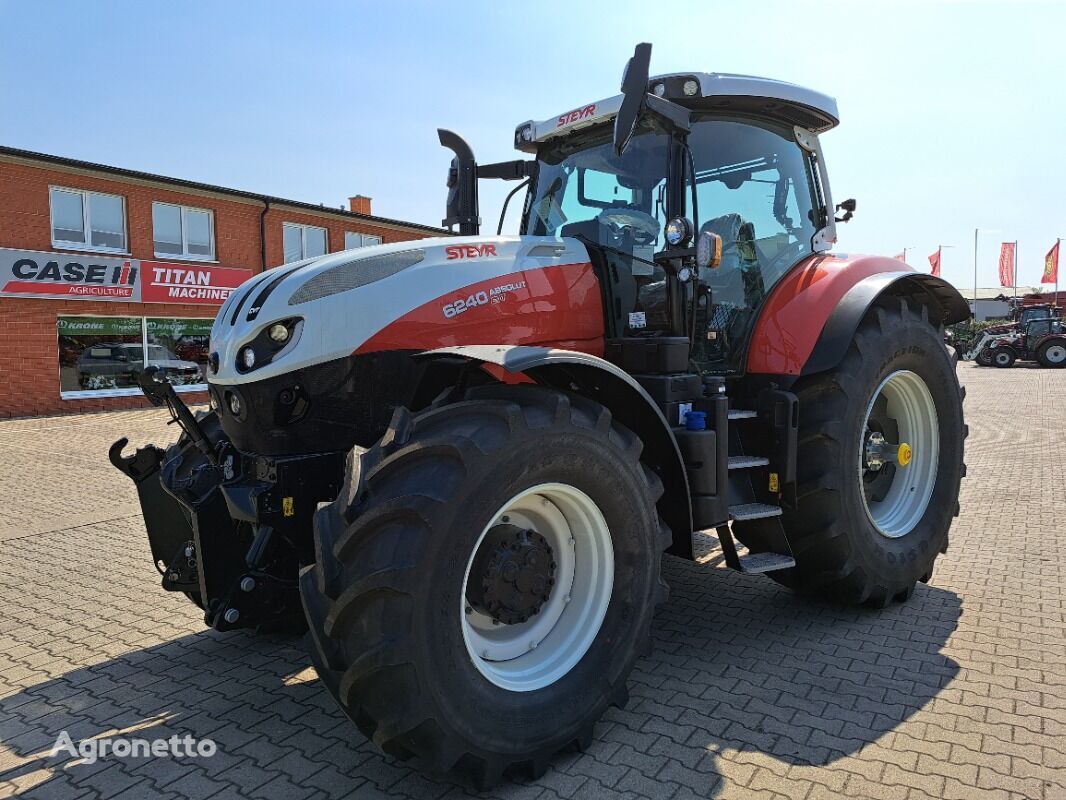 new Steyr 6240 Absolut CVT wheel tractor