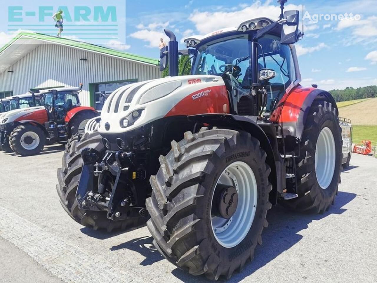 Steyr 6300 terrus cvt (stage v) CVT wielen trekker