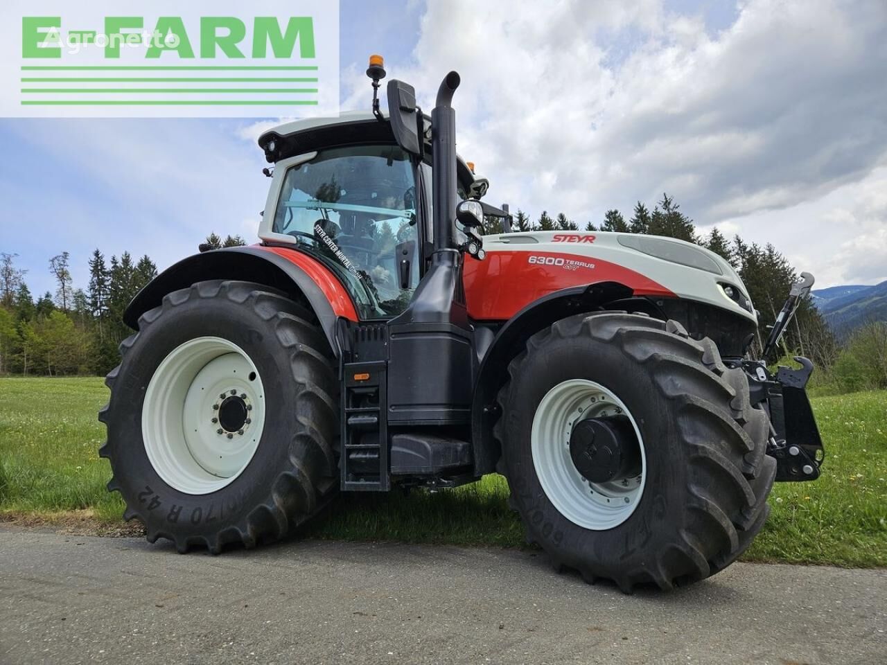 Steyr 6300 terrus cvt (stage v) CVT wielen trekker